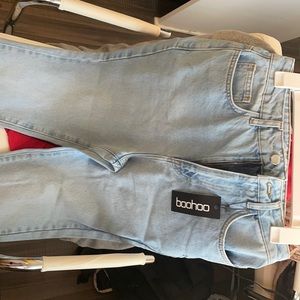 NEW straight leg light wash jeans
